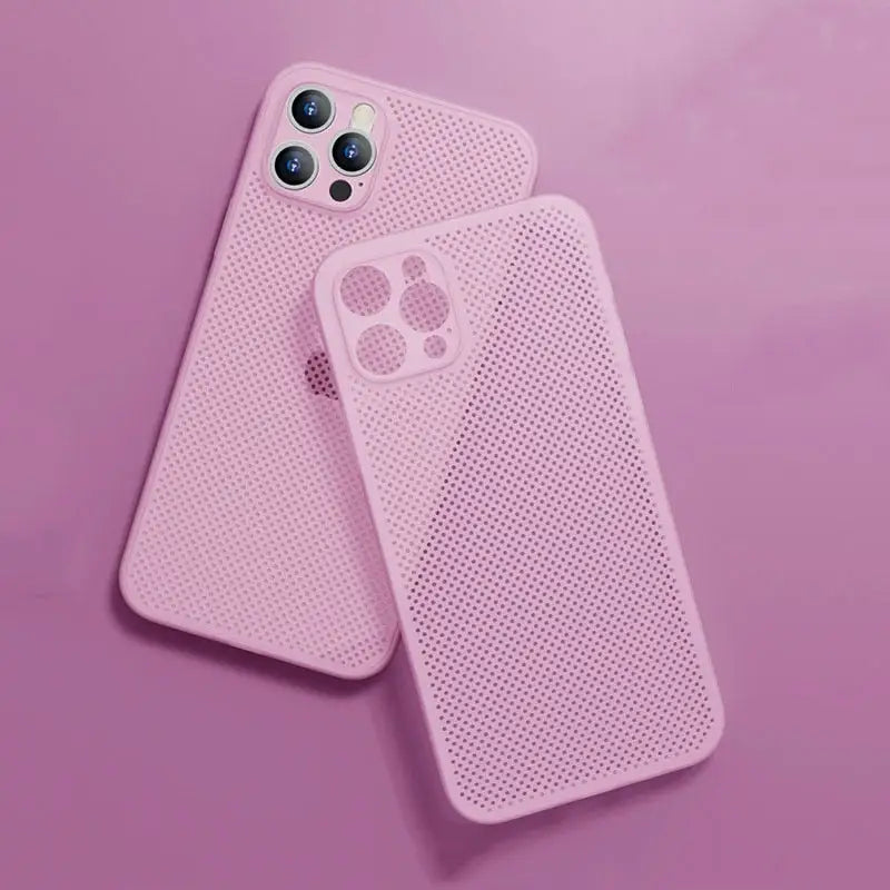 the iphone case is made from a mesh mesh