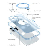 the iphone case with a ring attached to it