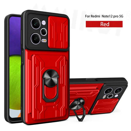 the red iphone case with ring holder