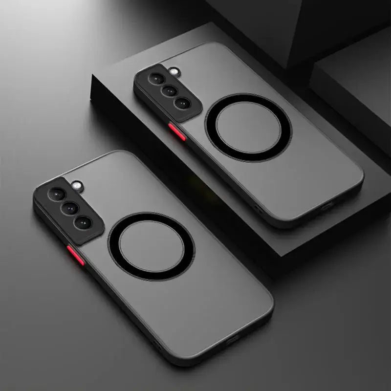 the iphone case with a ring on top