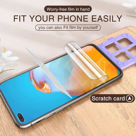 a phone case with a screen protector