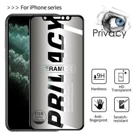 iphone case with tempered screen protector