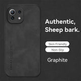 The back of an iphone case with the text, authentic, sheepbar