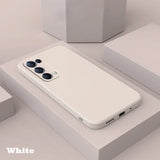 the iphone case is shown in white