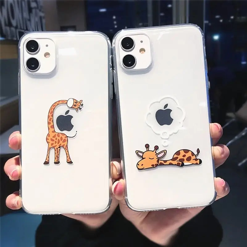 two iphone cases with a gi and gi