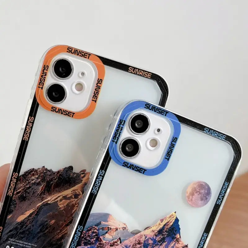 two iphone cases with the same phone