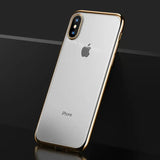 the iphone x is a gold - plated case