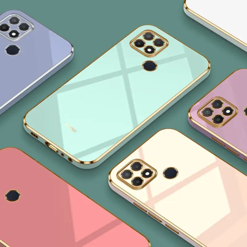 the new iphones are all in different colors