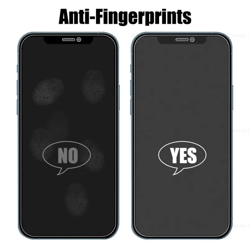 two iphones with the text’no’and’no ’