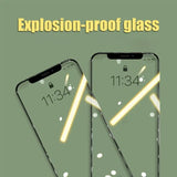 a pair of iphones with the text explosion glass