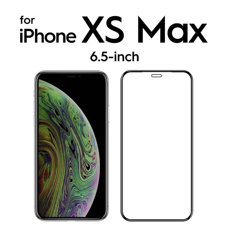 iphone xs max tempered screen protector