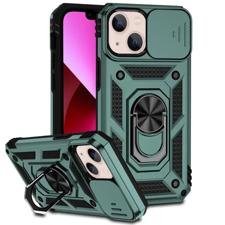 Iphone x case with ring kicks