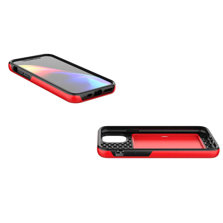 The back and front of the iphone xr case