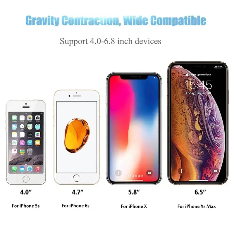 the iphones are shown in different colors