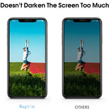 two iphones with the same screen size