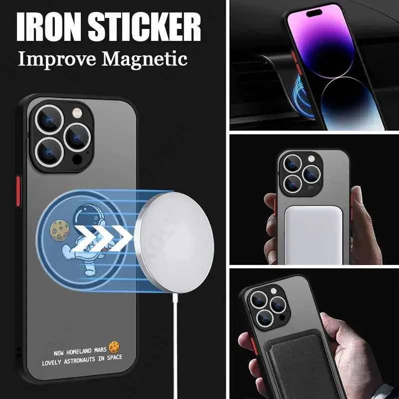 the iron stick magnetic phone holder