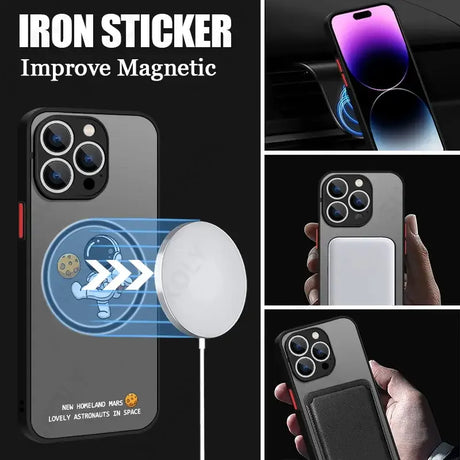 The iron stick magnetic phone holder