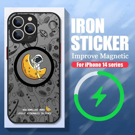 Iron sticker iphone case