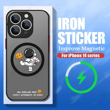 Iron sticker iphone case