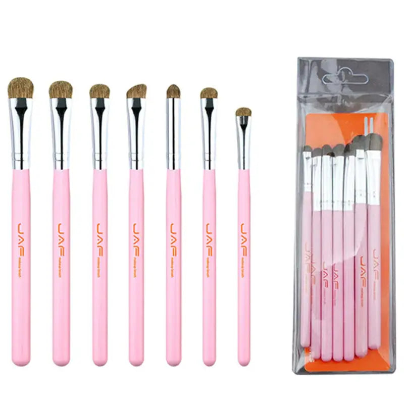 5 pcs makeup brush set with case