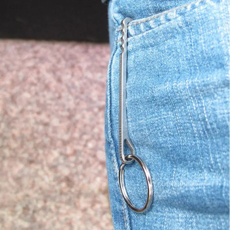a pair of jeans with a zipper on the back