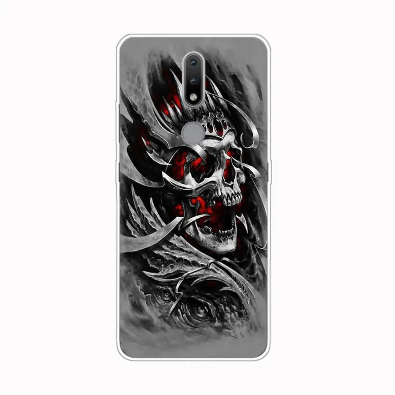 the skull skull phone case for iphone x