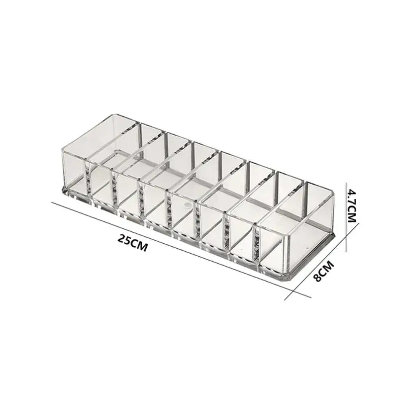 a diagram of the glass drawer