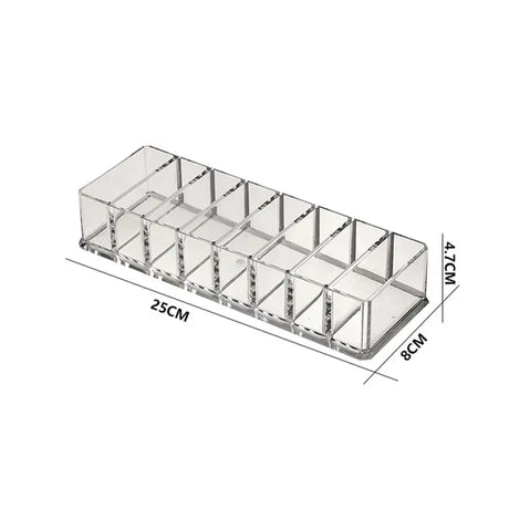 a diagram of the glass drawer