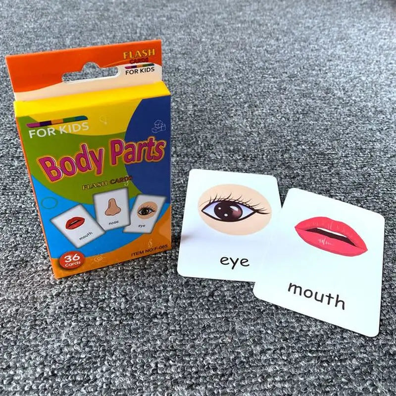 a box of cards with a picture of a girl’s eyes