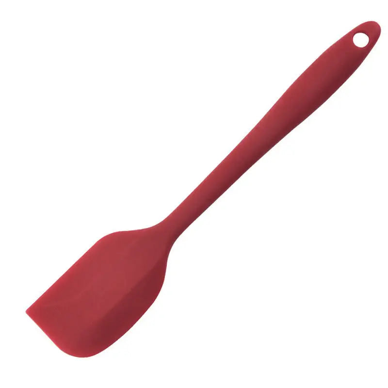 a red spat with a handle