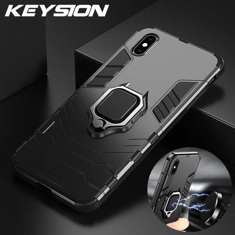 keyvision shockproof armor case for iphone xr