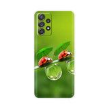 ladybird on a leaf printed back cover for lg x