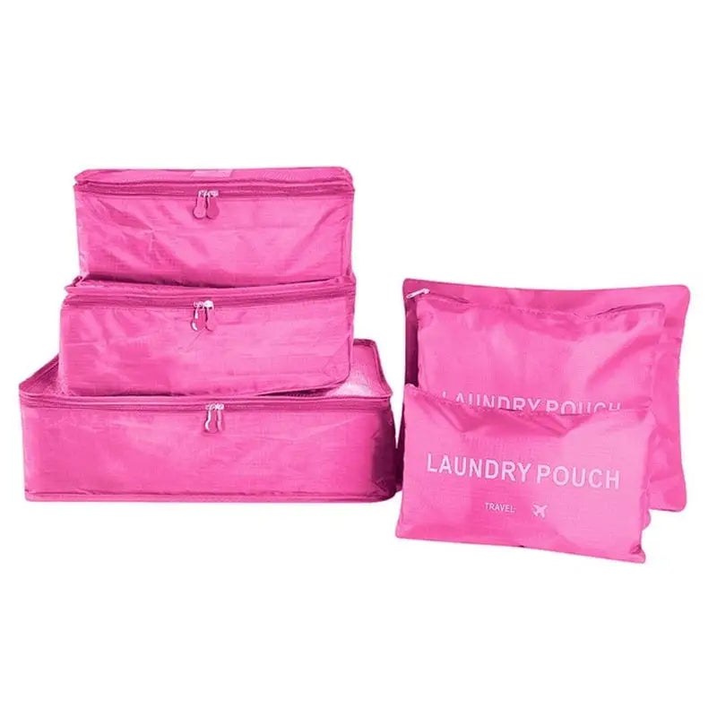 pink laundry pouchs