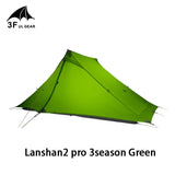 3 person tent with a large footprint