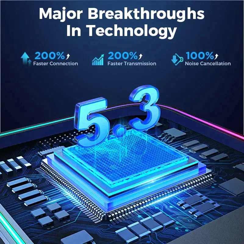a laptop with a blue and black background and the words’m’breakthrough technology ’