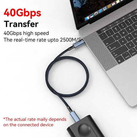 a laptop with a usb cable attached to it