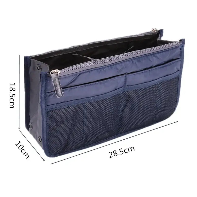the large capacity bag is a large capacity bag with a zipper closure