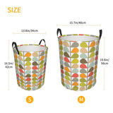 a large size of the colorful leaves pattern on the side of a large bucket