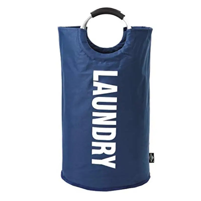 the laundry bag is a waterproof, foldable, and portable laundry bag