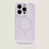 Lavender iPhone case with MagSafe compatibility.