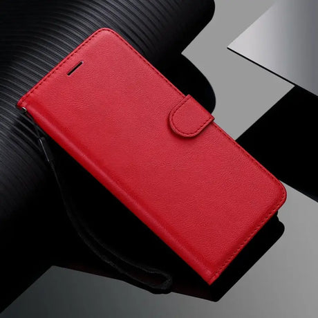 red leather wallet case for samsung s9