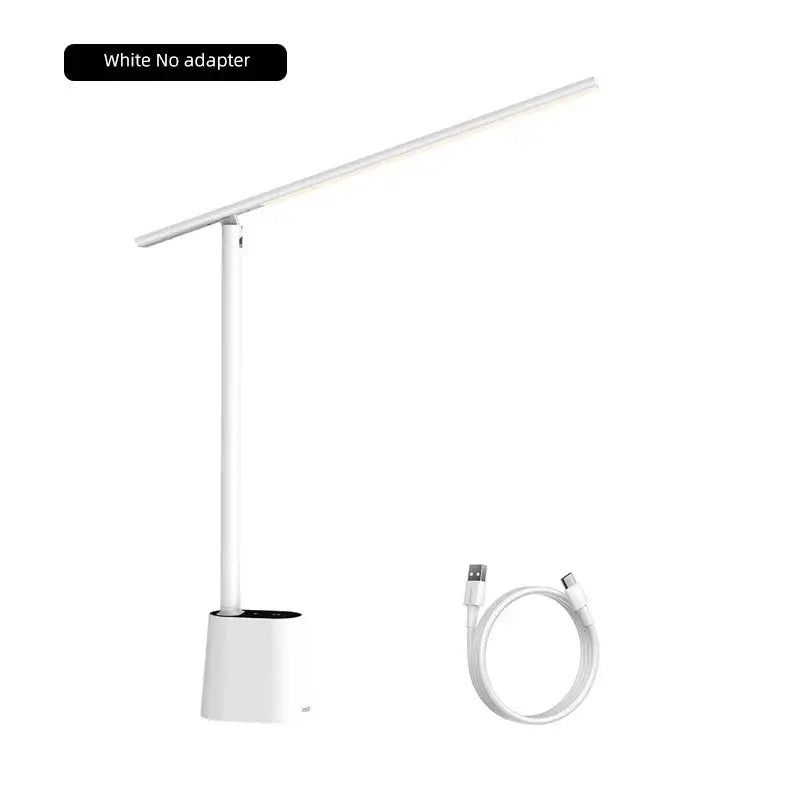 the led desk lamp with a white base and a white base