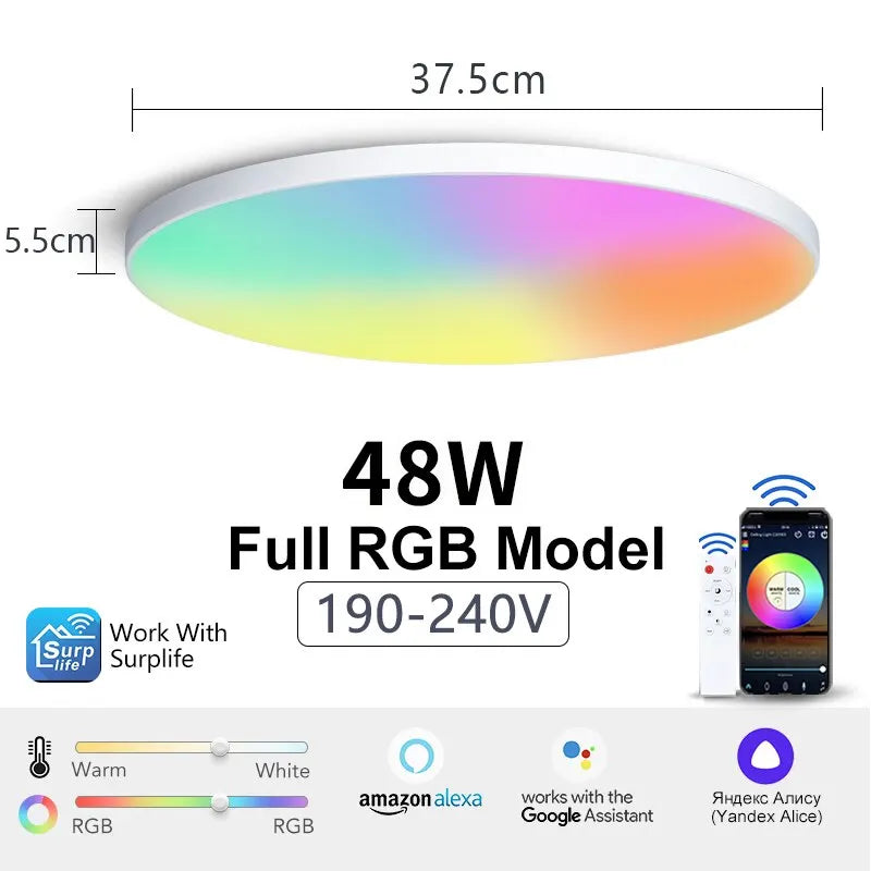 led downlighter with remote control