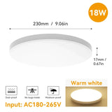 led downlighter, round, 12w, warm white, 30000lm, 30000lm, 30000lm, 30000lm