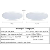 led downlighter round ceiling light