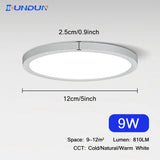 led downlighter round ceiling light