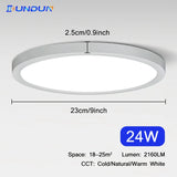 led downlighter round ceiling light
