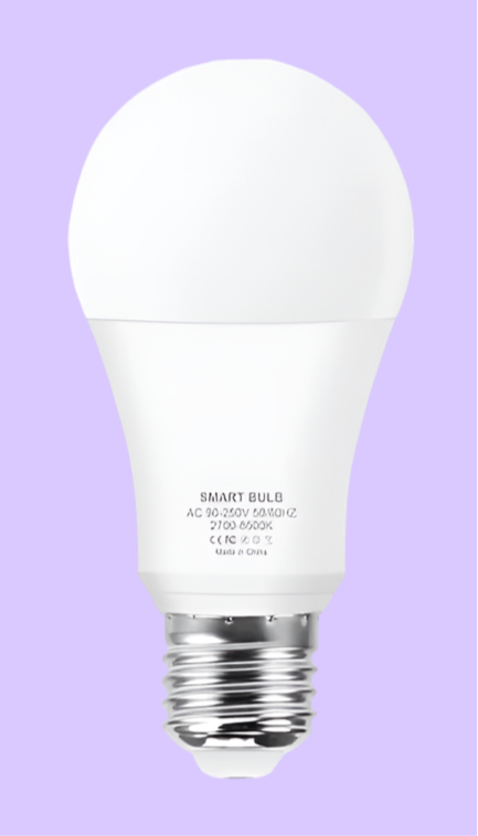 LED light bulb with a standard E26 screw base.