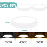 Led ceiling light with remote control