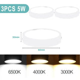 Led ceiling light with remote control